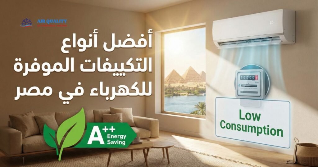 أفضل أنواع التكييفات الموفرة للكهرباء في مصر